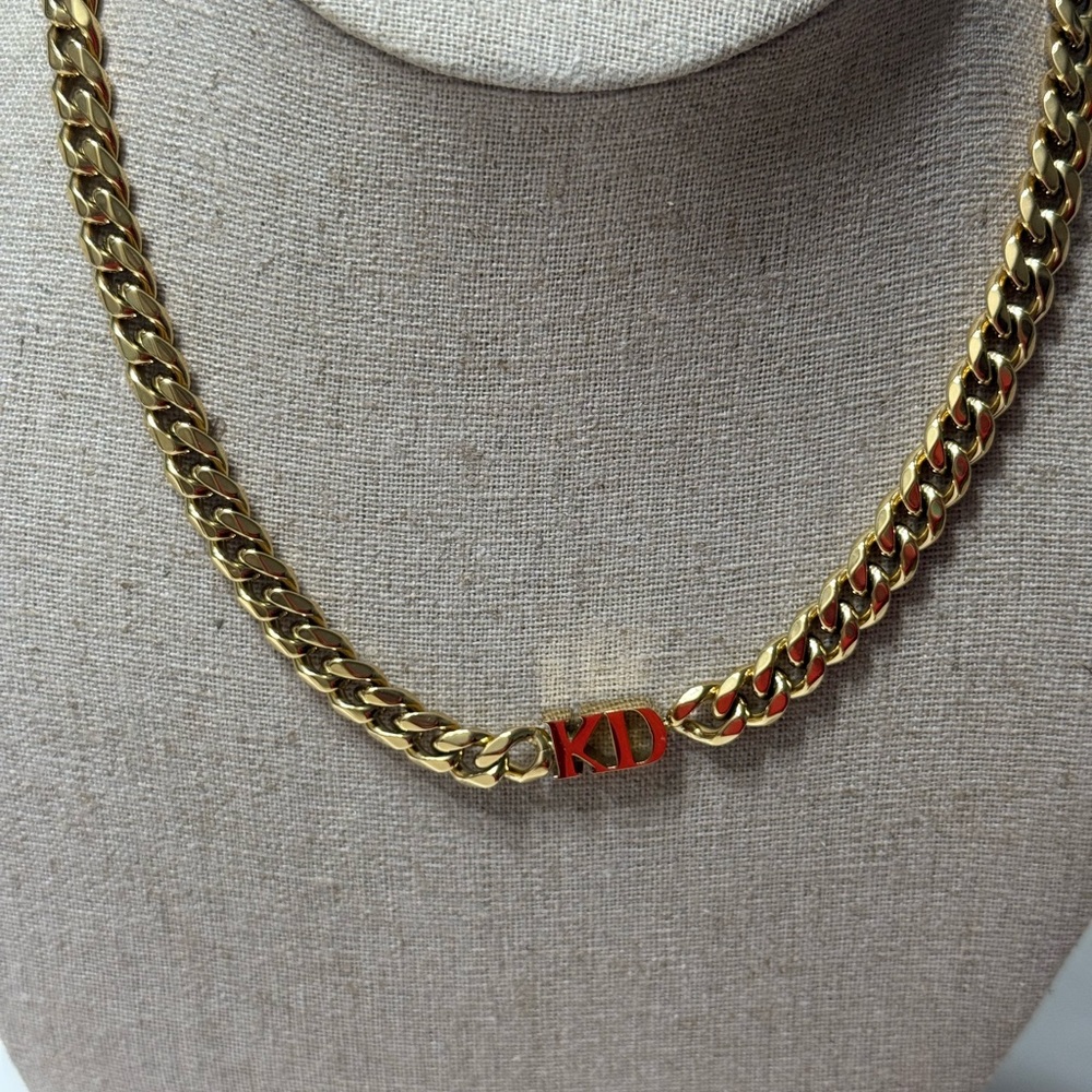 NWT - Abbott Lyon KD initial necklace